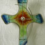 Kreuz Glas & Edelstahl (nach Kundenwunsch gefertigt)